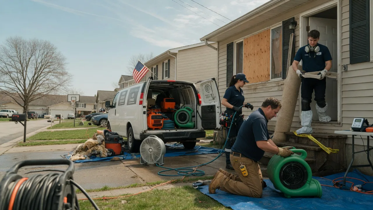 Water Damage Restoration in Onida, SD near me